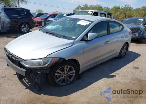 2018 Hyundai Elantra Sel из США, поврежденный, VIN 5NPD84LF6JH256052
